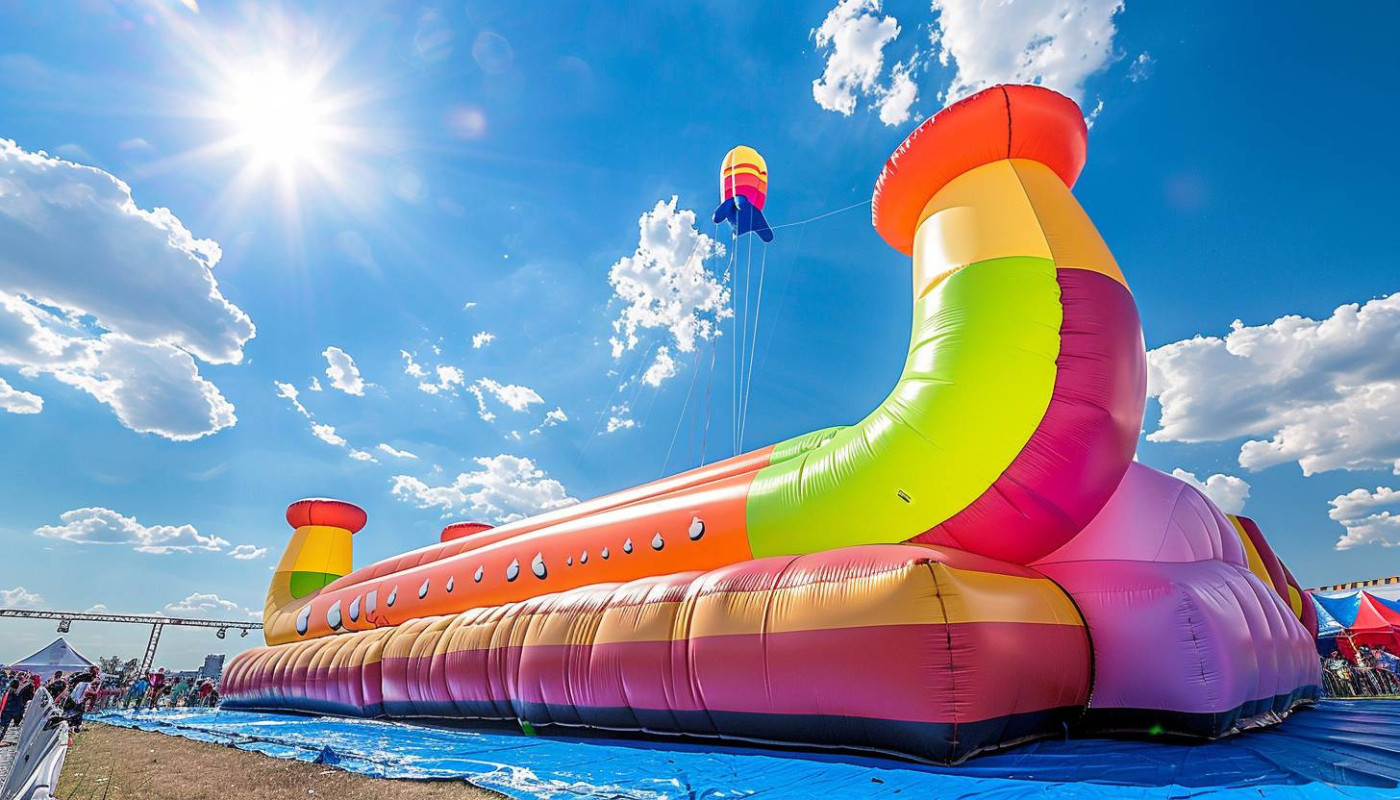 Economie - Comment les structures gonflables révolutionnent la publicité événementielle