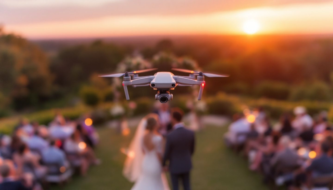 Comment un drone peut transformer votre film de mariage en souvenir inoubliable