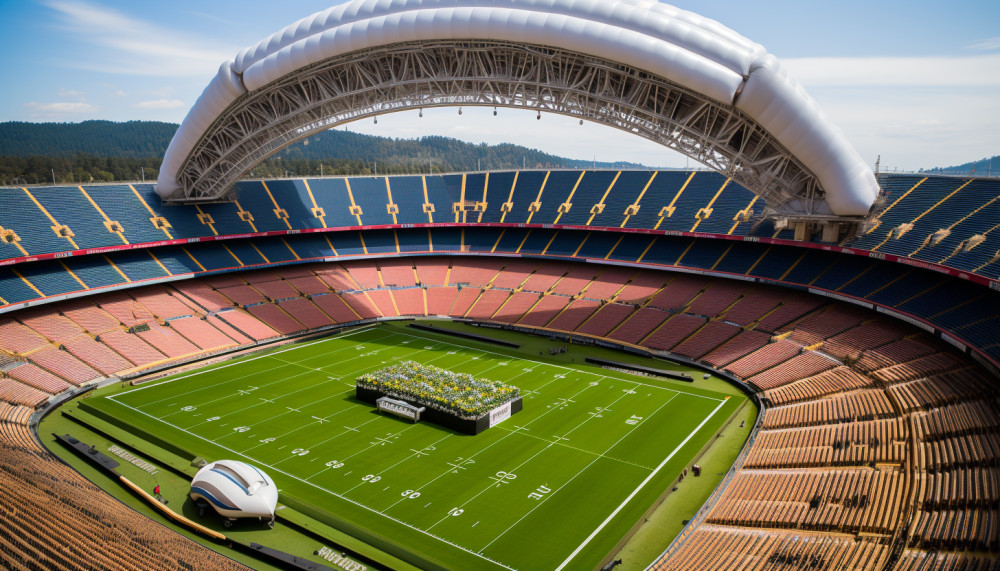 International - Qu'est-ce qui fait le succès des tentes gonflables dans les événements sportifs internationaux?